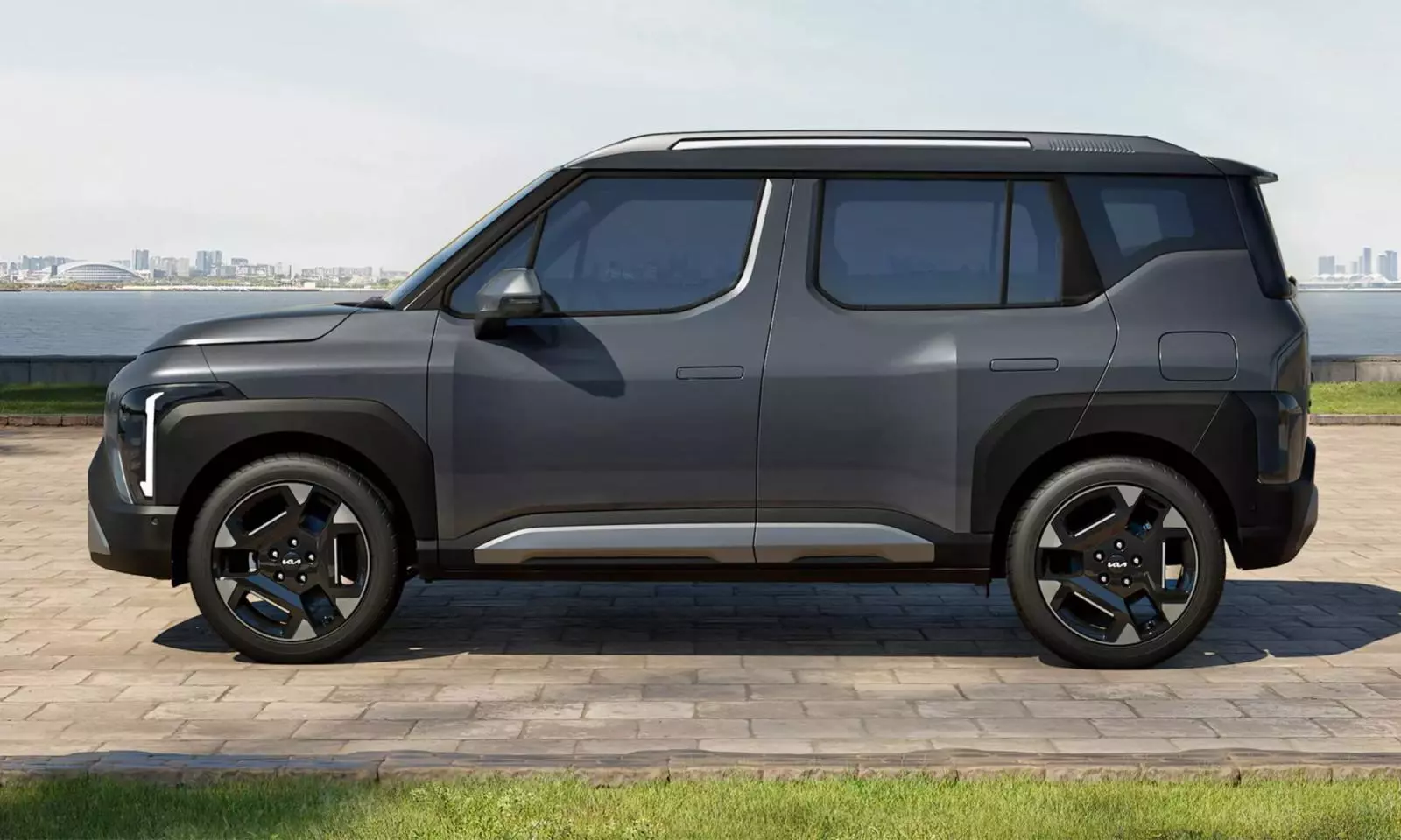 Kích thước của KIA Syros nằm giữa Sonet và Seltos Kích thước của KIA Syros nằm giữa Sonet và Seltos.