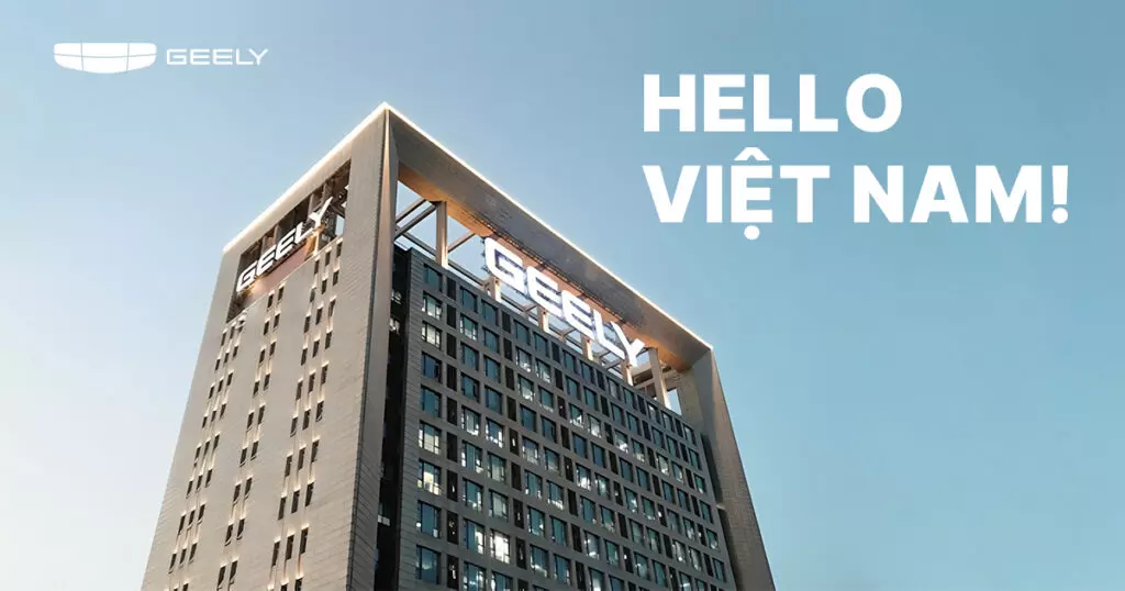 Geely vào Việt Nam Geely vào Việt Nam.