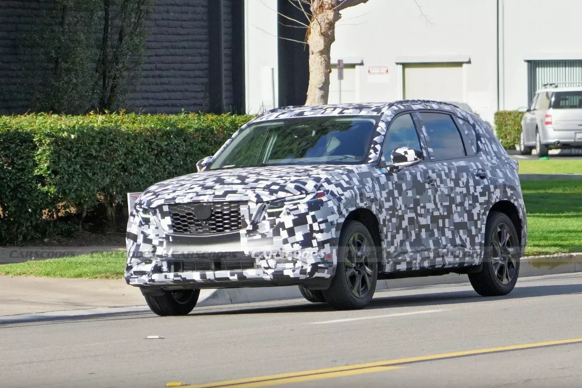 Mazda CX-5 thế hệ mới lộ ảnh chạy thử, nhiều khả năng có bản hybrid.