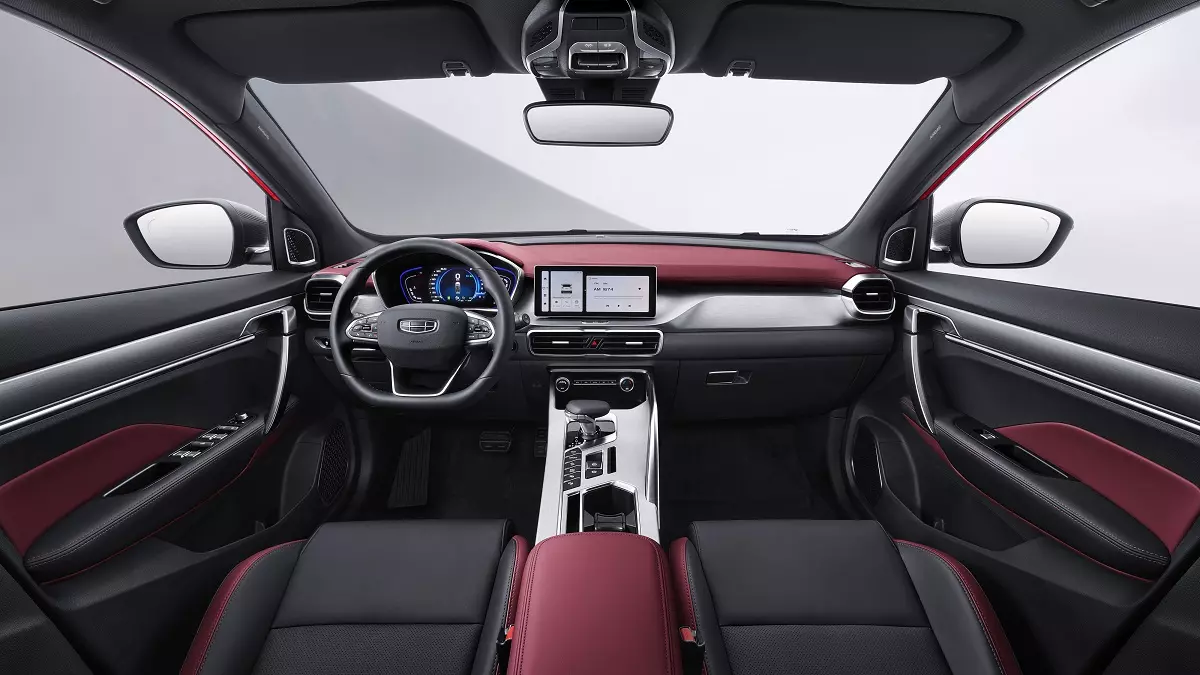 Không gian nội thất Geely Coolray.