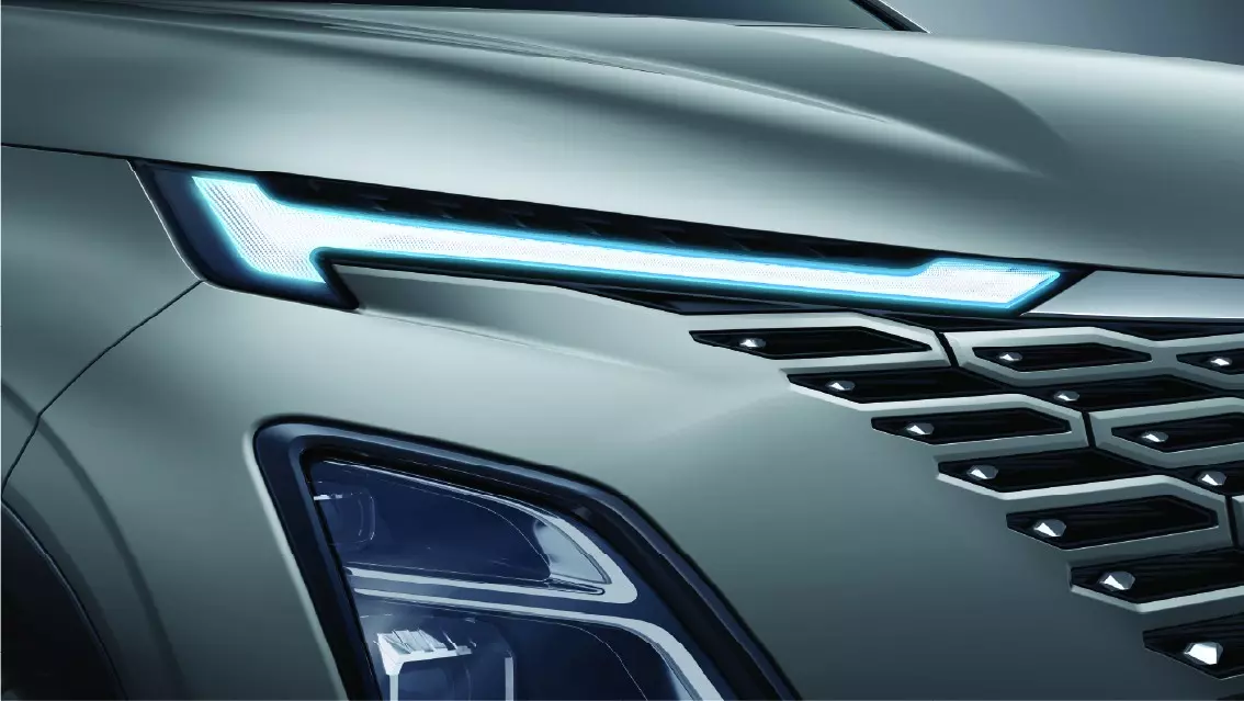 Cụm đèn trước full LED nổi bật với đèn ban ngày thiết kế chữ T.