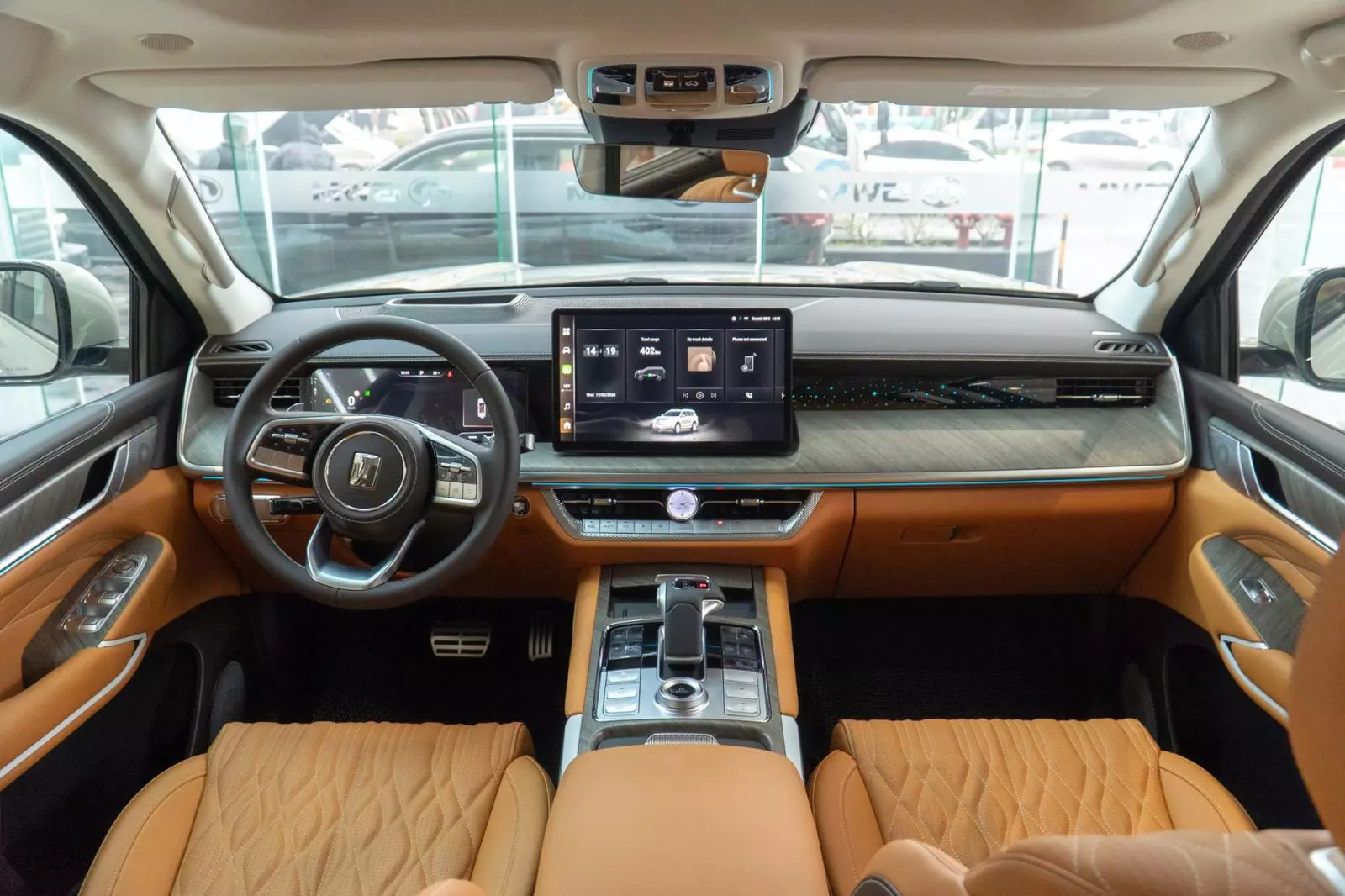 Không gian nội thất cao cấp của TANK 500 Hybrid.