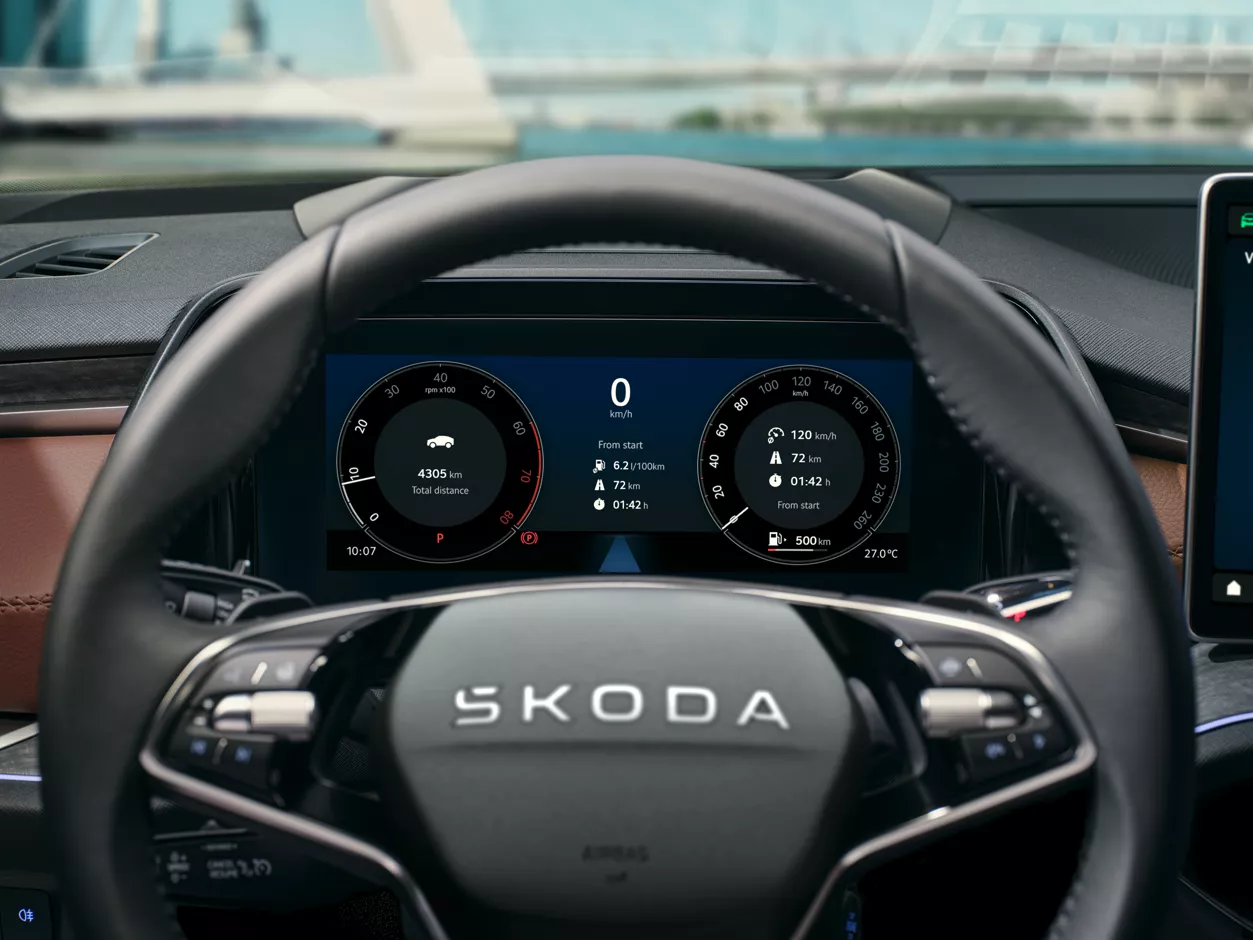 cụm đồng hồ kỹ thuật số Virtual Cockpit 10 inch.