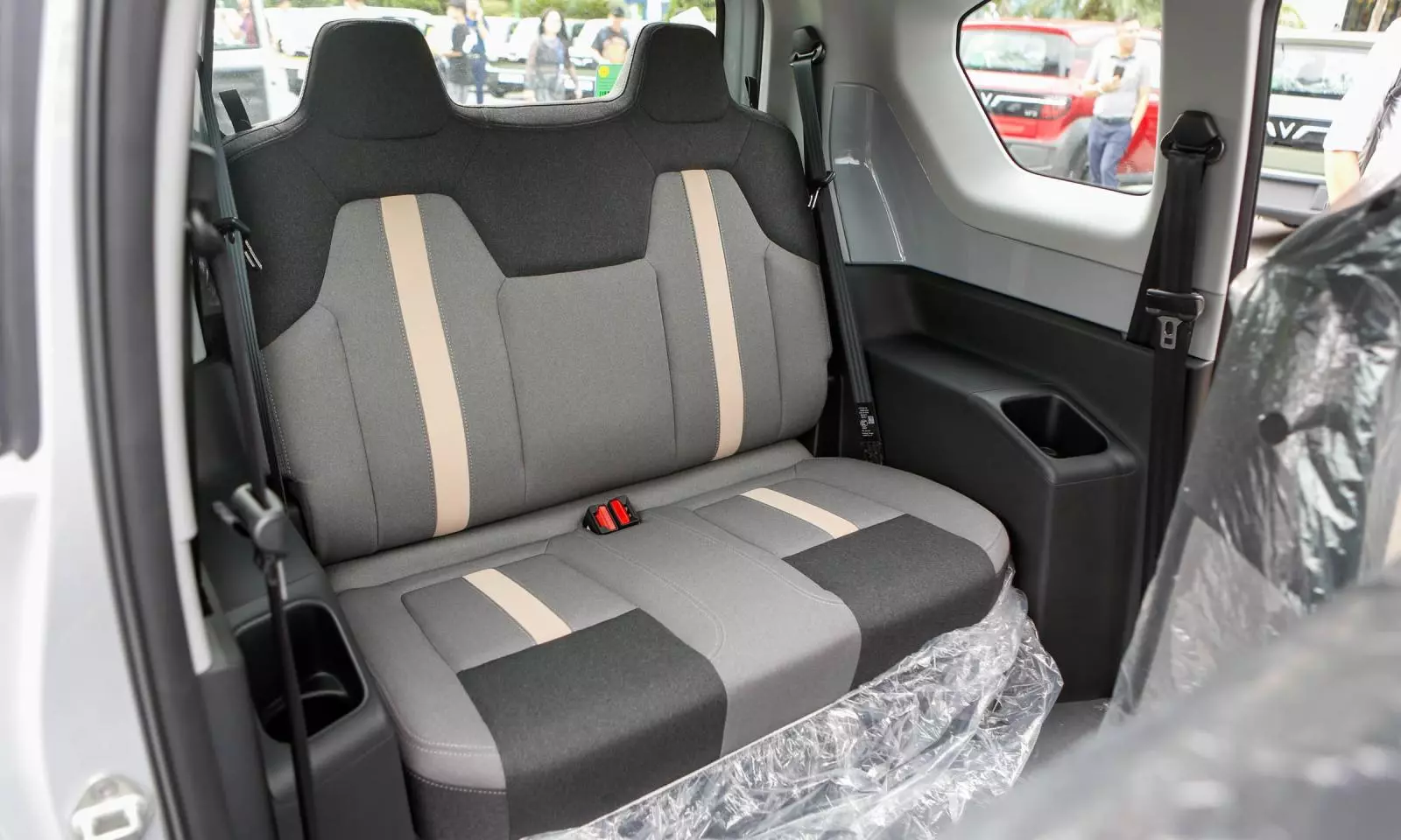 Hàng ghế sau trên xe VinFast VF 3.