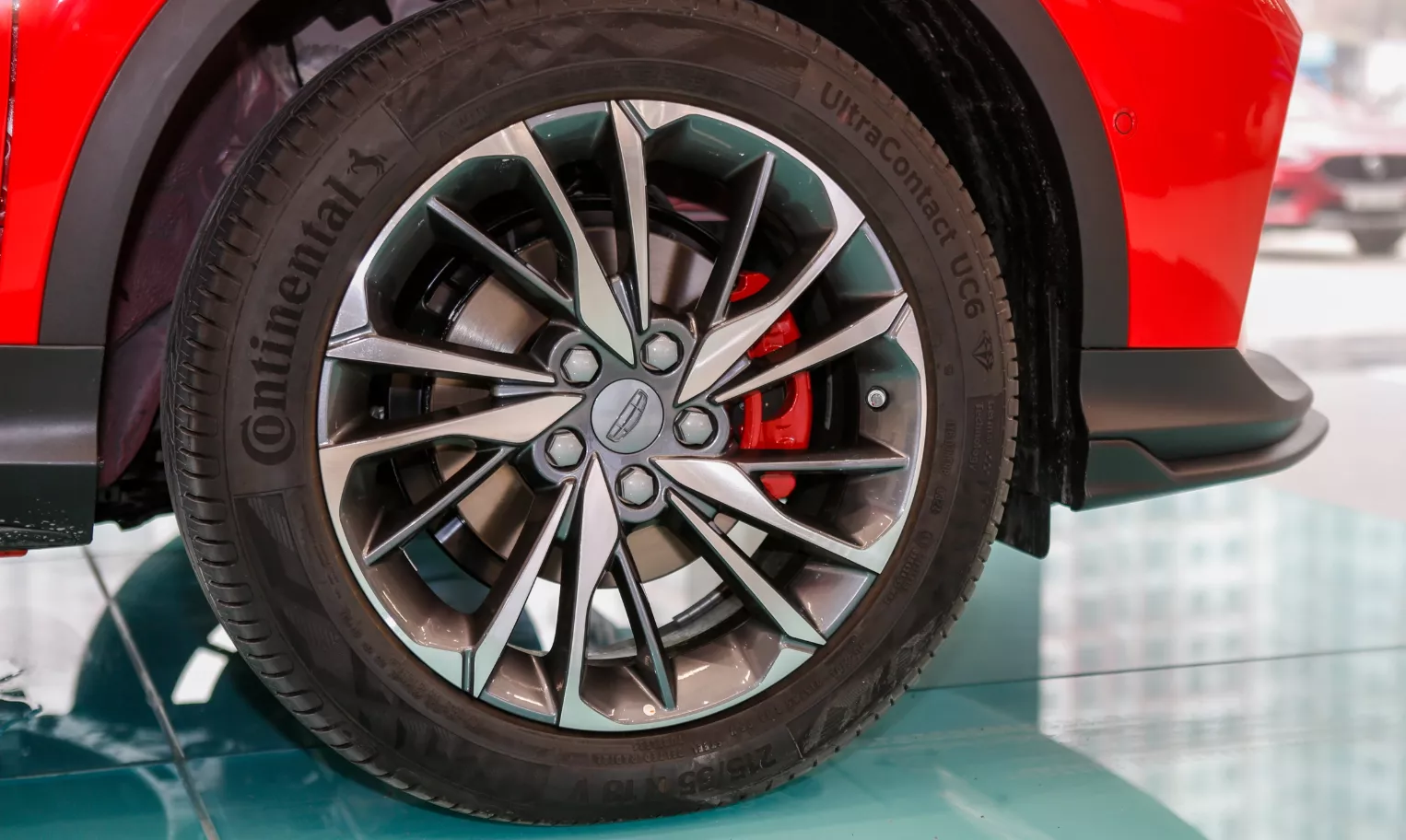 La-zăng xe Geely Coolray.