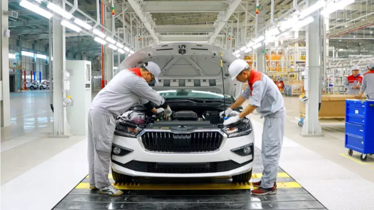 Skoda Kushaq xuất xưởng a4