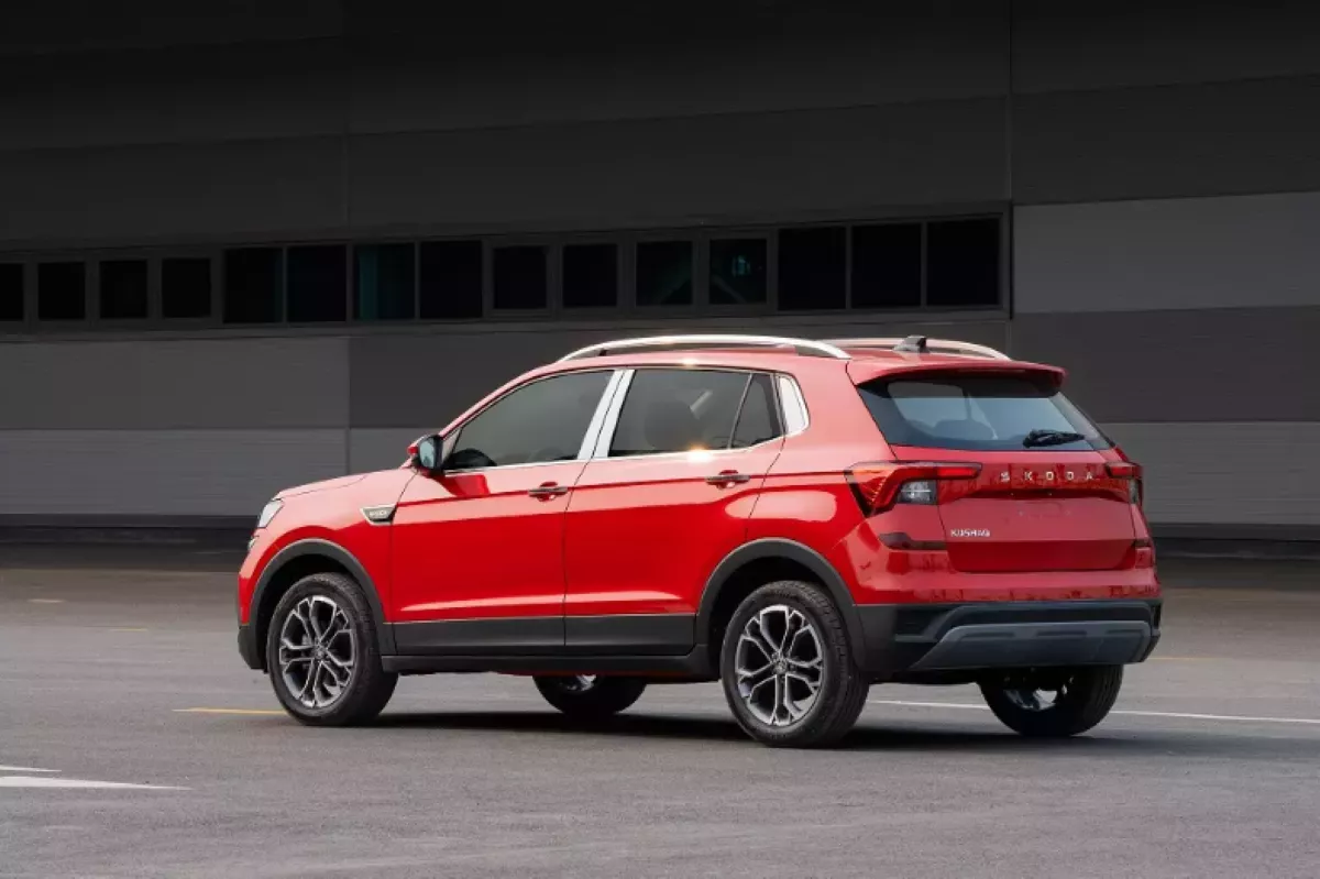 Skoda Kushaq được xếp chung phân khúc với các mẫu SUV cỡ B. 3