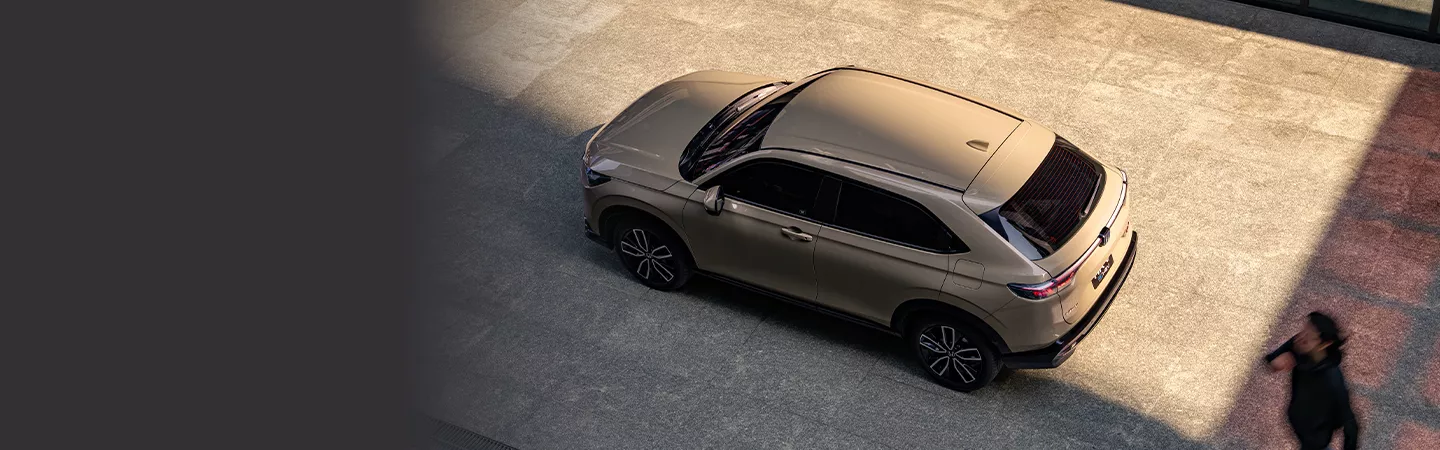 Ngoại hình SUV lai Coupe cá tính của Honda HR-V.