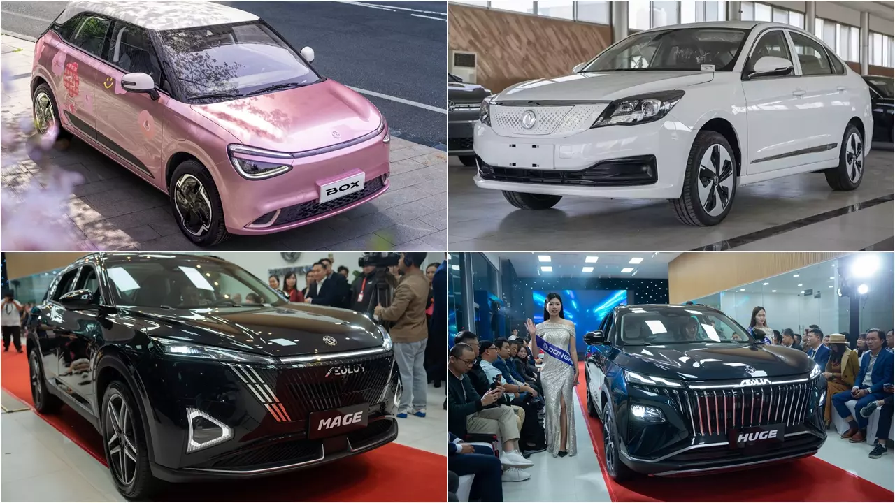 Dongfeng với 4 mẫu xe hoàn toàn mới 1