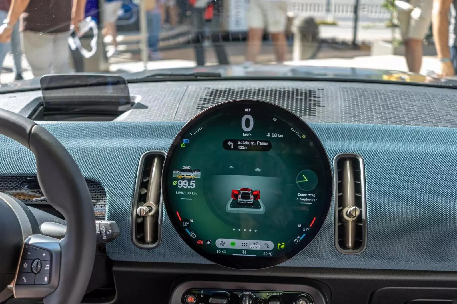 Nội thất xe MINI Cooper 2025 a5
