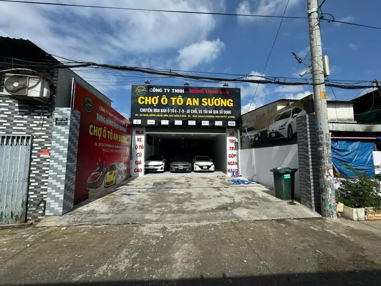 Chợ ô tô An Sương