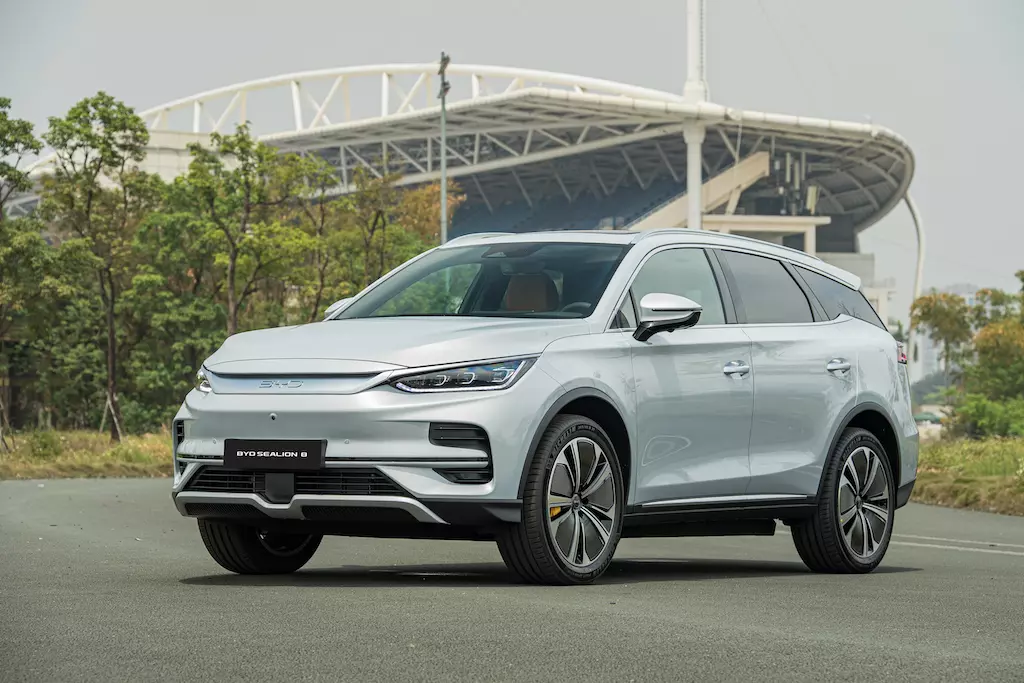 Thông số kỹ thuật xe BYD Sealion 8: Ngoại thất.