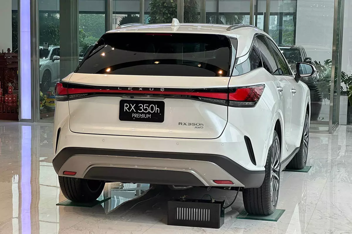 Đuôi xe Lexus RX 350h 2025