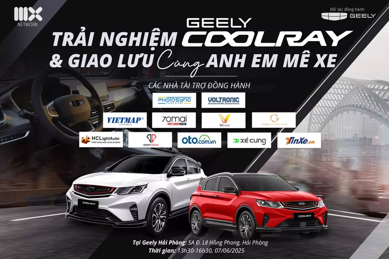 trải nghiệm Geely Coolray.