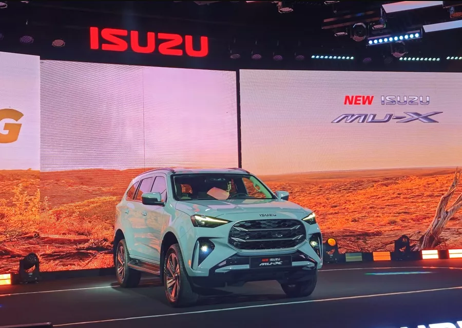 Ngoại hình Isuzu mu-X Ngoại hình Isuzu mu-X .
