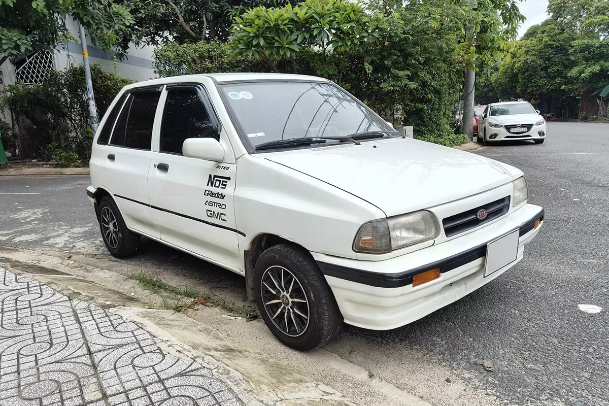 Kia Pride CD5 là một trong những mẫu xe cũ được tìm kiếm khá nhiều nhờ những ưu điểm vượt trội 12