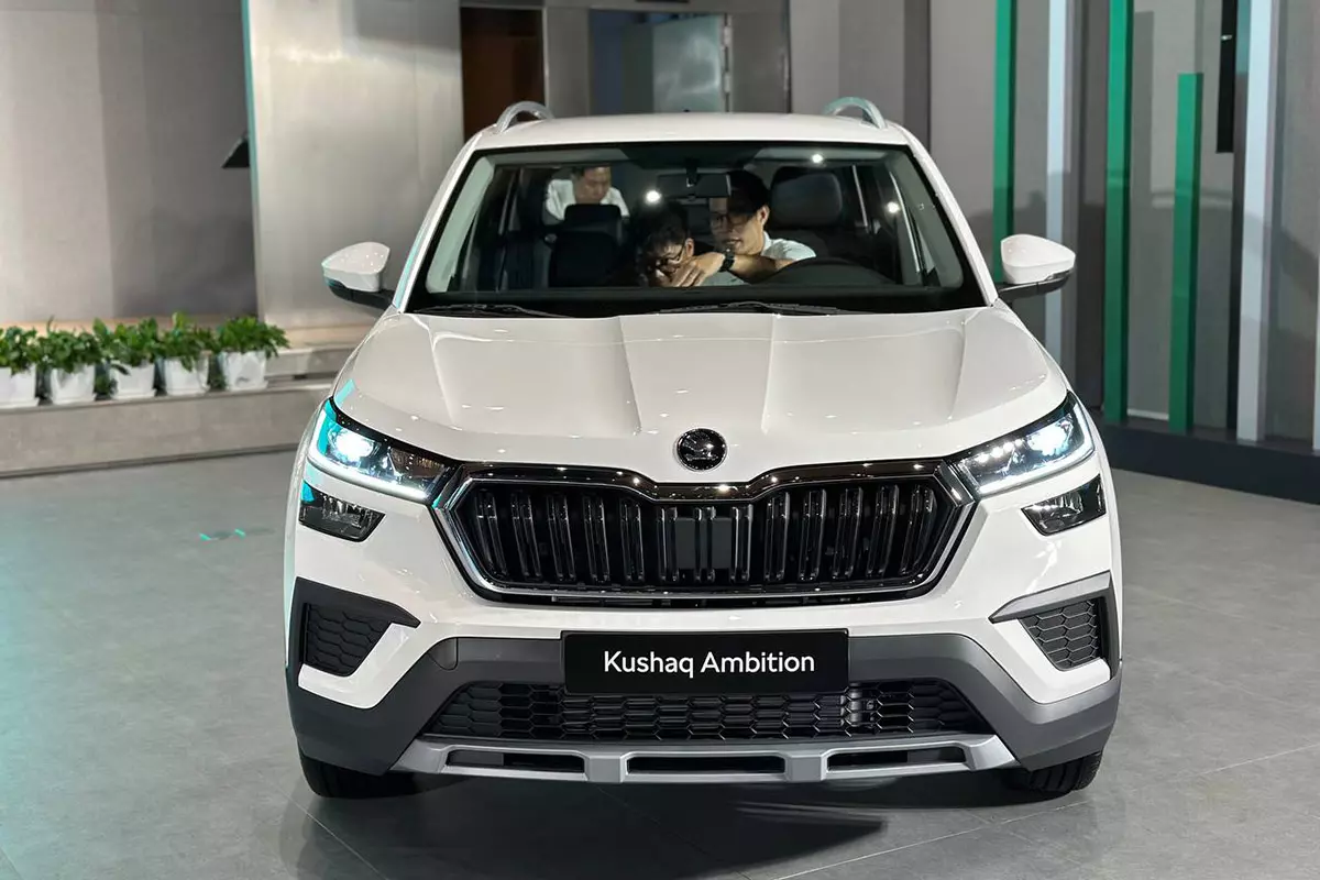 Đầu xe Skoda Kushaq. Đầu xe Skoda Kushaq