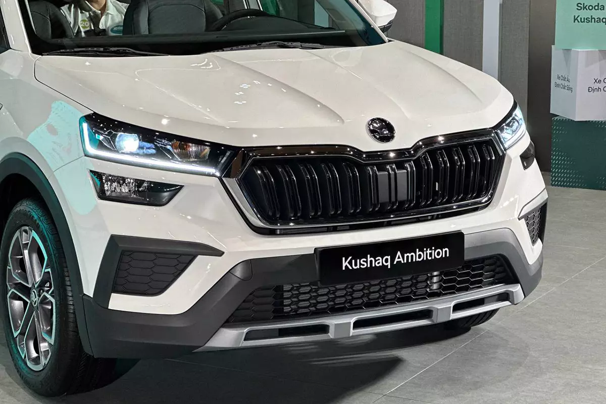 Lưới tản nhiệt Skoda Kushaq. Lưới tản nhiệt Skoda Kushaq