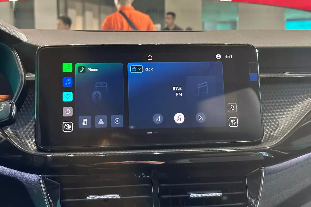 Màn hình trung tâm Skoda Kushaq . Màn hình trung tâm Skoda Kushaq