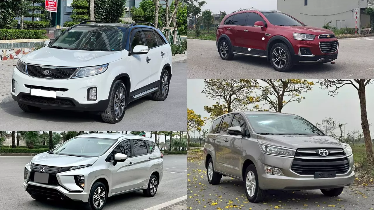 Những mẫu ô tô 7 chỗ rộng rãi, bền bỉ tầm giá 400 triệu thịnh hành trên sàn xe cũ 1