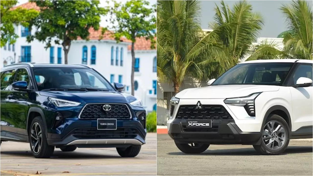 Toyota Yaris Cross 2025 và Mitsubishi Xforce 2025: "Đại chiến" xe Nhật trong phân khúc SUV cỡ B 1