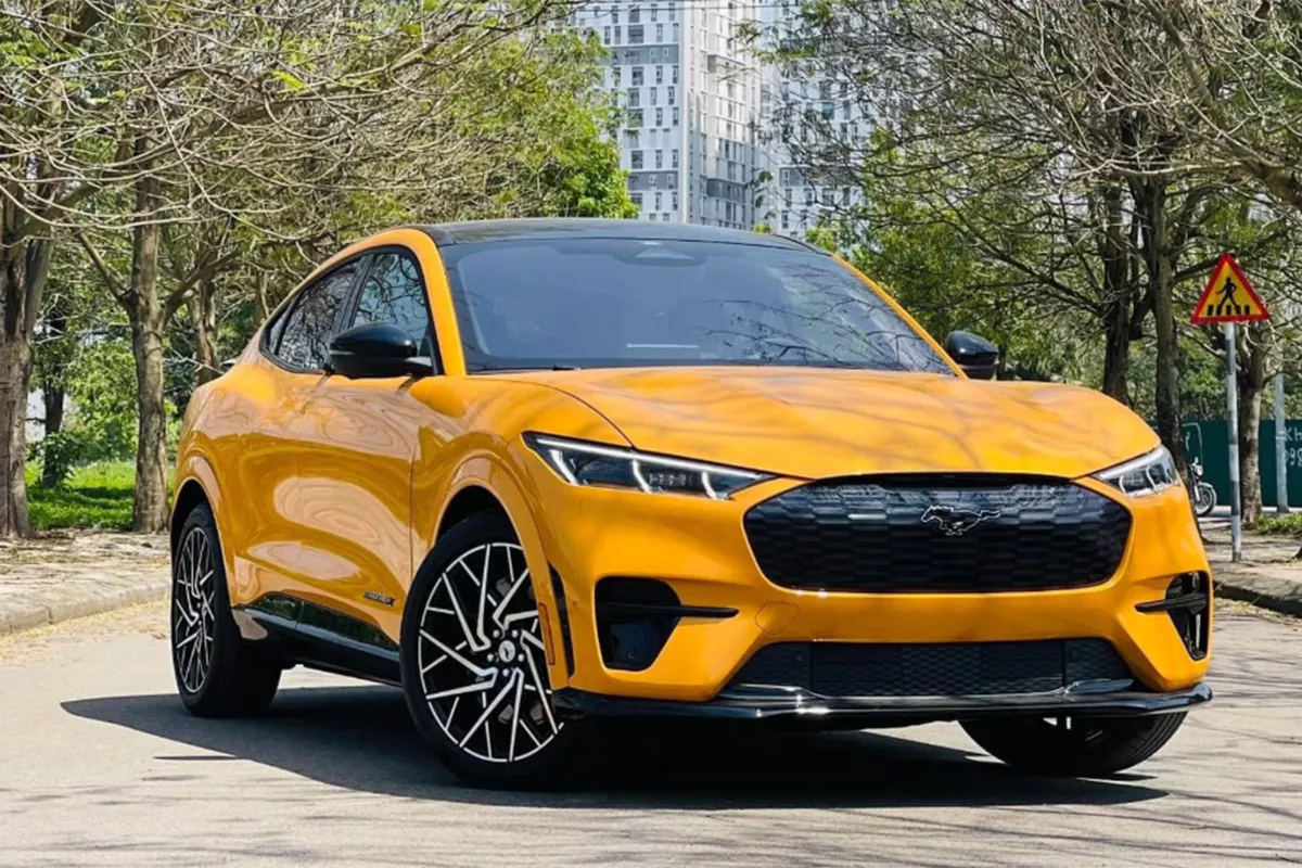 Ford Mustang Mach-E là mẫu xe thuần điện hiếm hoi sẽ ra mắt khách Việt trong thời gian tới. 1
