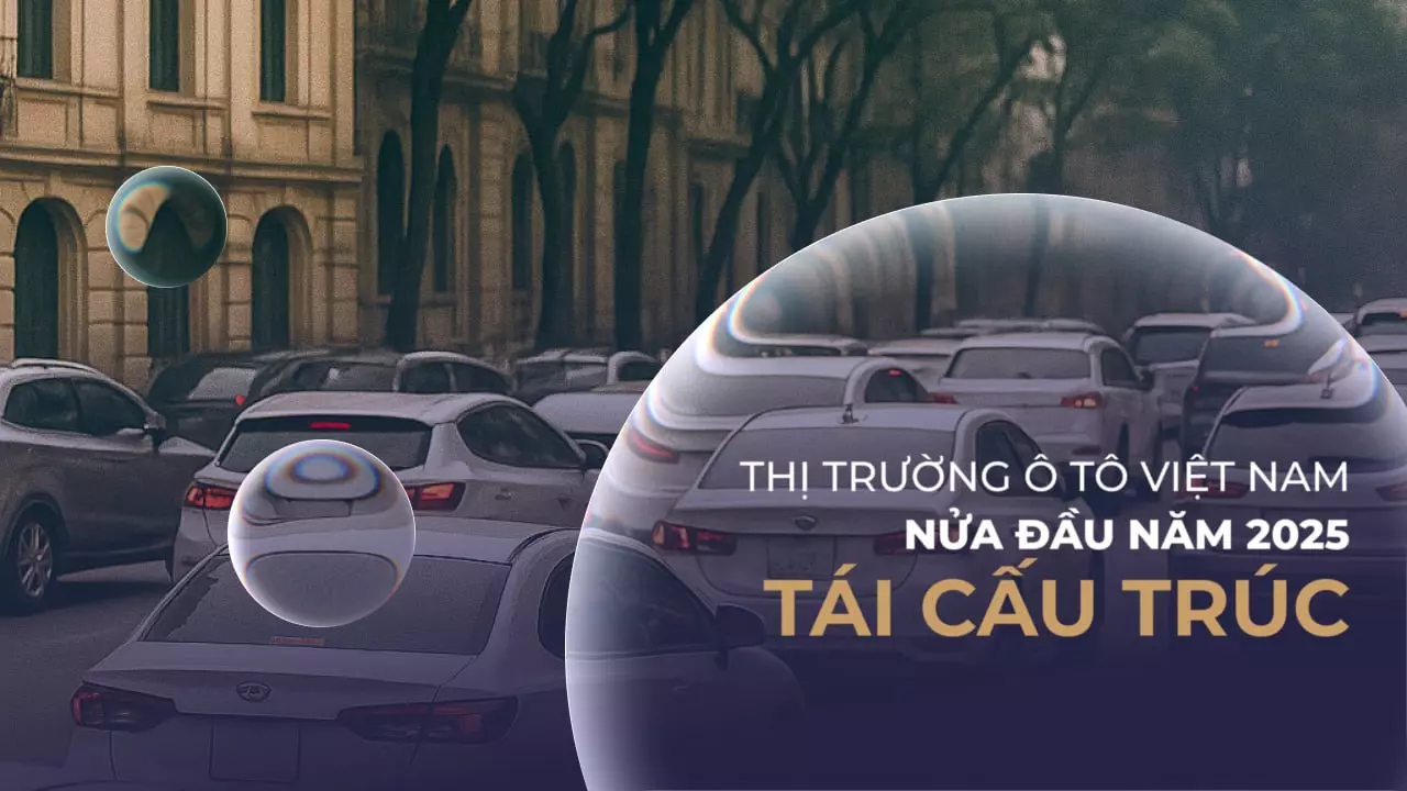 Toàn cảnh thị trường ô tô cũ nửa đầu năm 2025 nhìn từ số liệu tổng hợp Oto.com.vn.