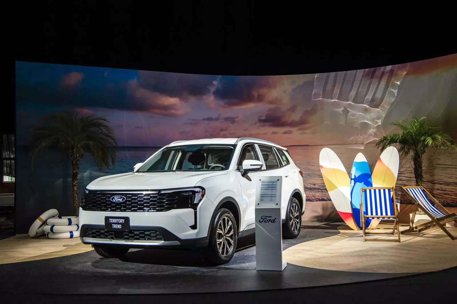 Ford Territory 2025 sở hữu ngoại hình bề thế, thể thao