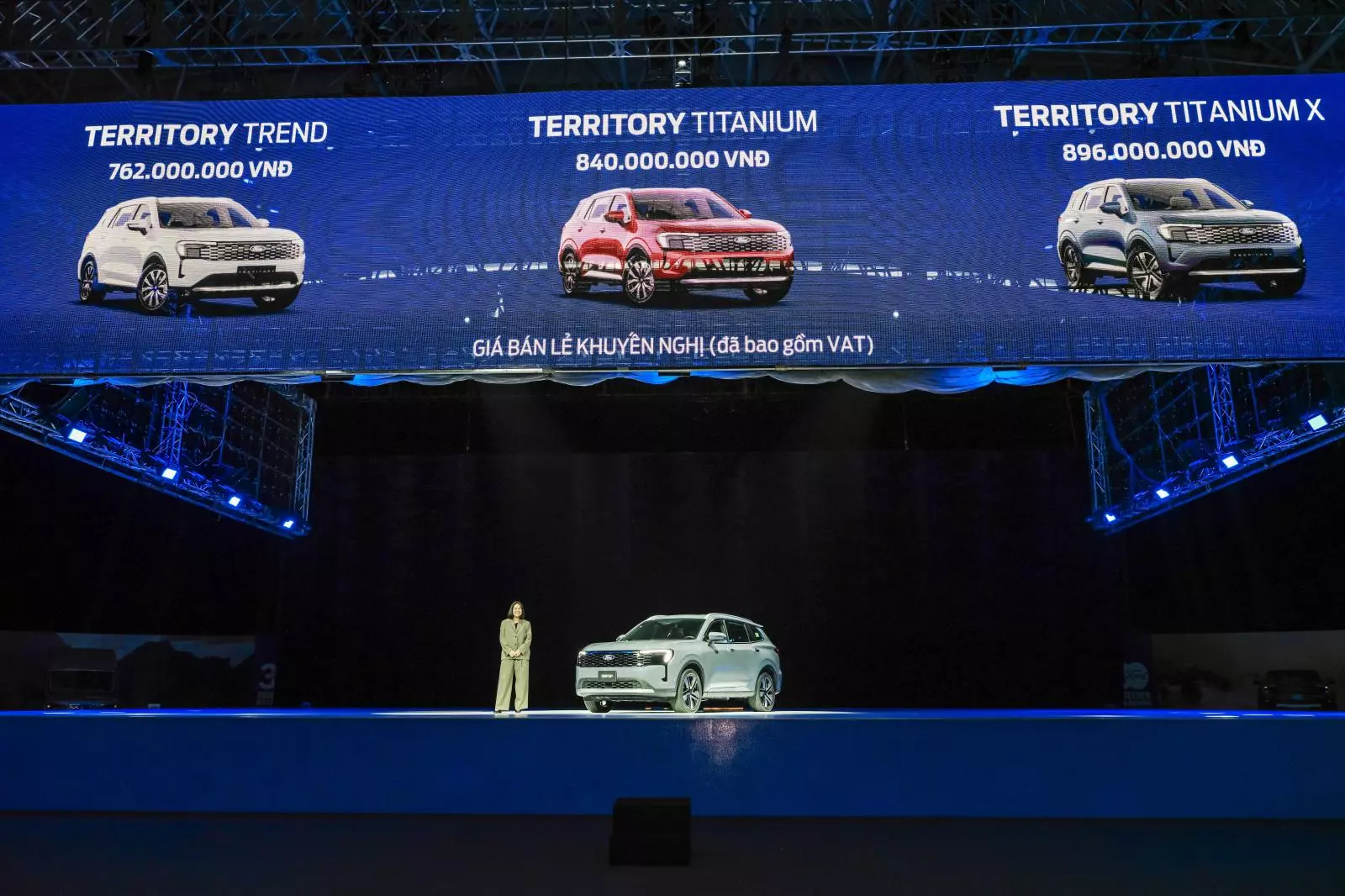  giá mới của Ford Territory 2025 .