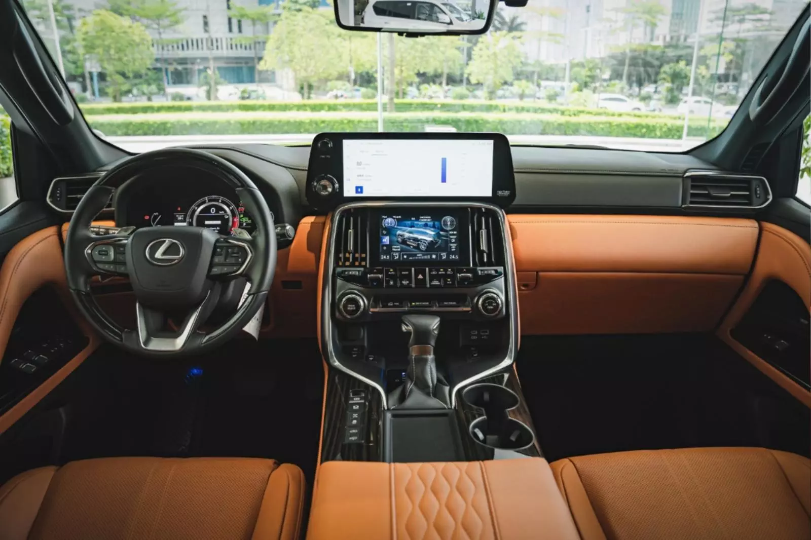 nội thất của Lexus LX 600 2025 nội thất của Lexus LX 600 2025 .