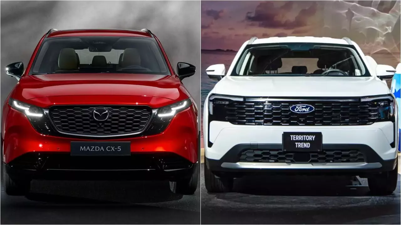 So sánh xe Ford Territory 2025 và Mazda CX-5 2025 - Hai thế lực đáng gờm trong phân khúc SUV cỡ C So sánh xe Ford Territory 2025 và Mazda CX-5 2025 - Hai thế lực đáng gờm trong phân khúc SUV cỡ C 1