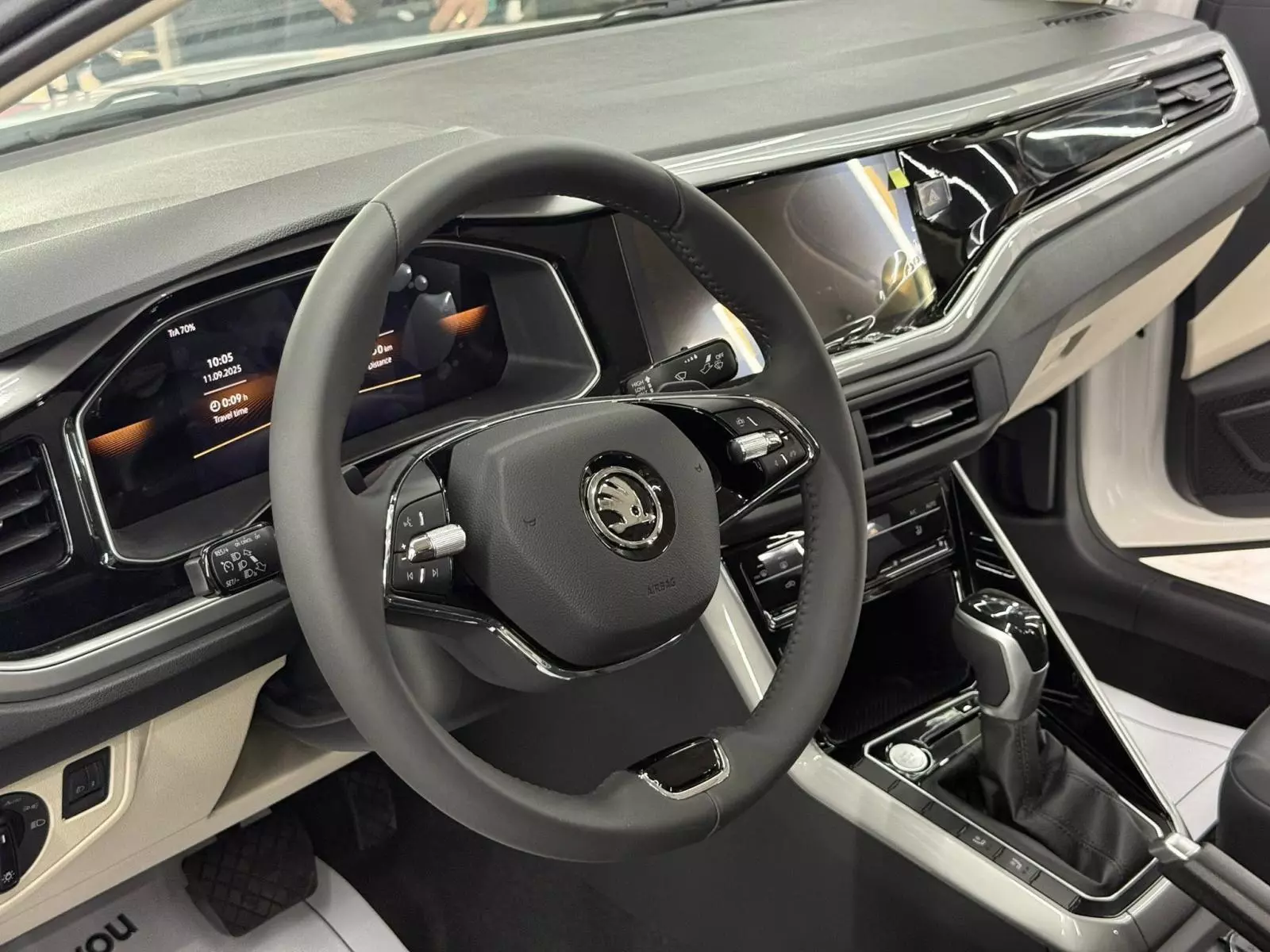 Nội thất Skoda Slavia.