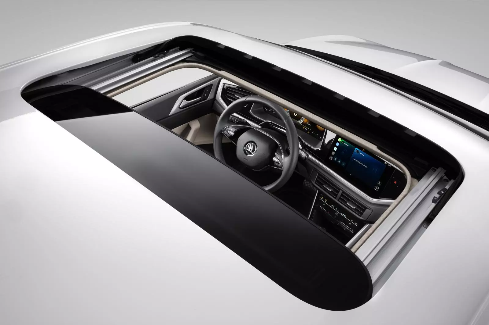 Cửa sổ trời xe Skoda Slavia Cửa sổ trời xe Skoda Slavia .