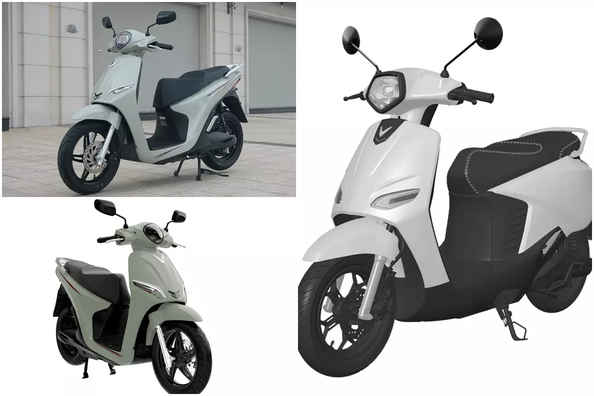 VinFast ra mắt bộ ba xe máy điện công nghệ pin kép với tầm hoạt động lên tới 262 km, có thể tháo rời VinFast ra mắt bộ ba xe máy điện công nghệ pin kép với tầm hoạt động lên tới 262 km, có thể tháo rời.