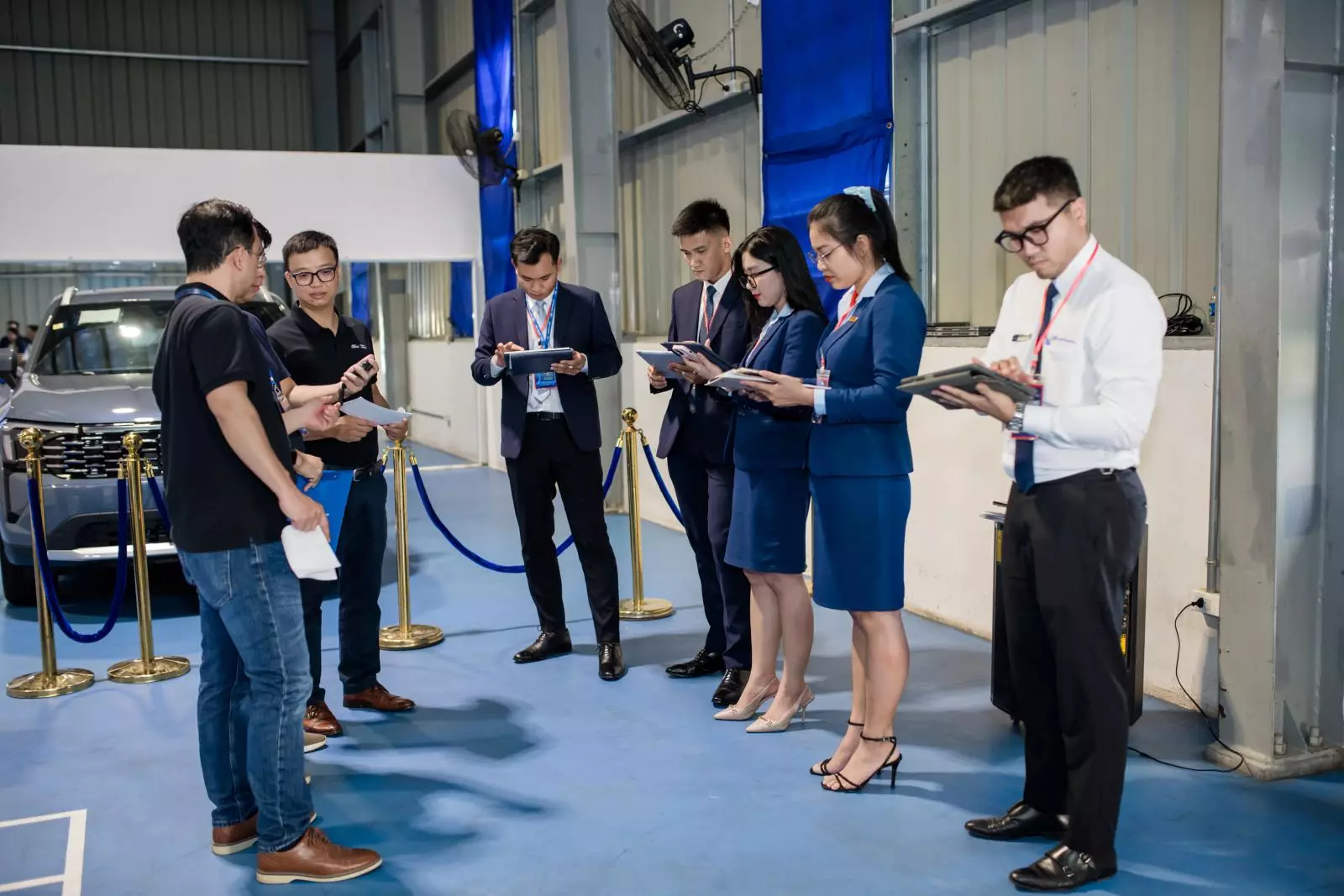 Ford sở hữu đội ngũ nhân sự hùng hậu hàng đầu Việt Nam.