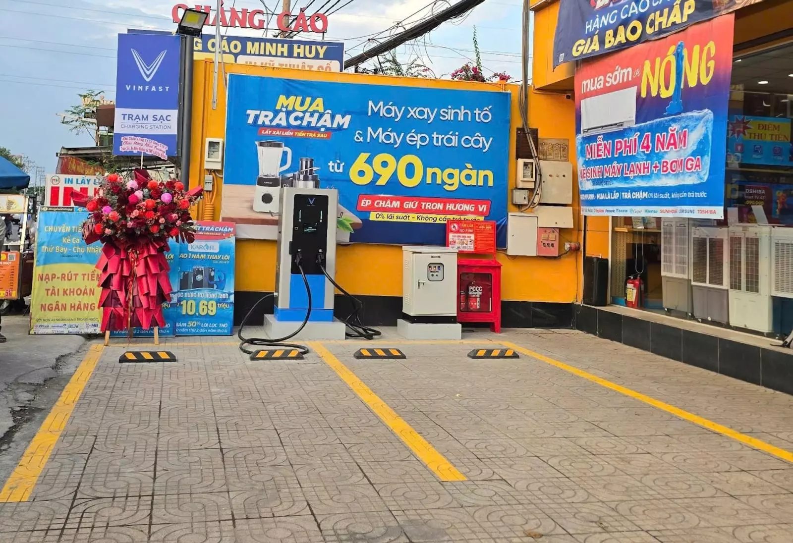 trạm sạc V-Green trạm sạc V-Green.