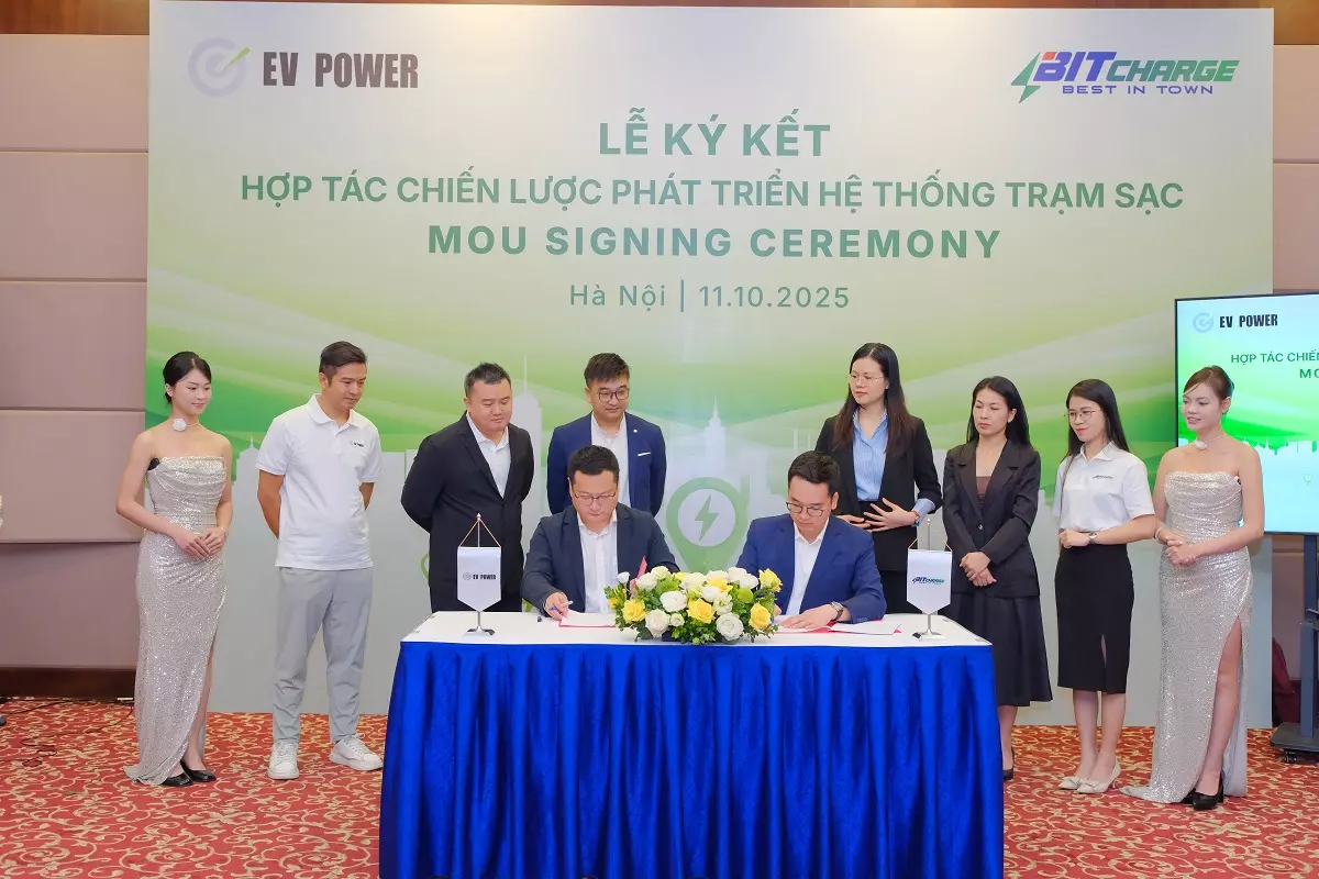 BitCharge và EV Power bắt tay mở rộng hạ tầng sạc xe điện tại Việt Nam BitCharge và EV Power bắt tay mở rộng hạ tầng sạc xe điện tại Việt Nam.
