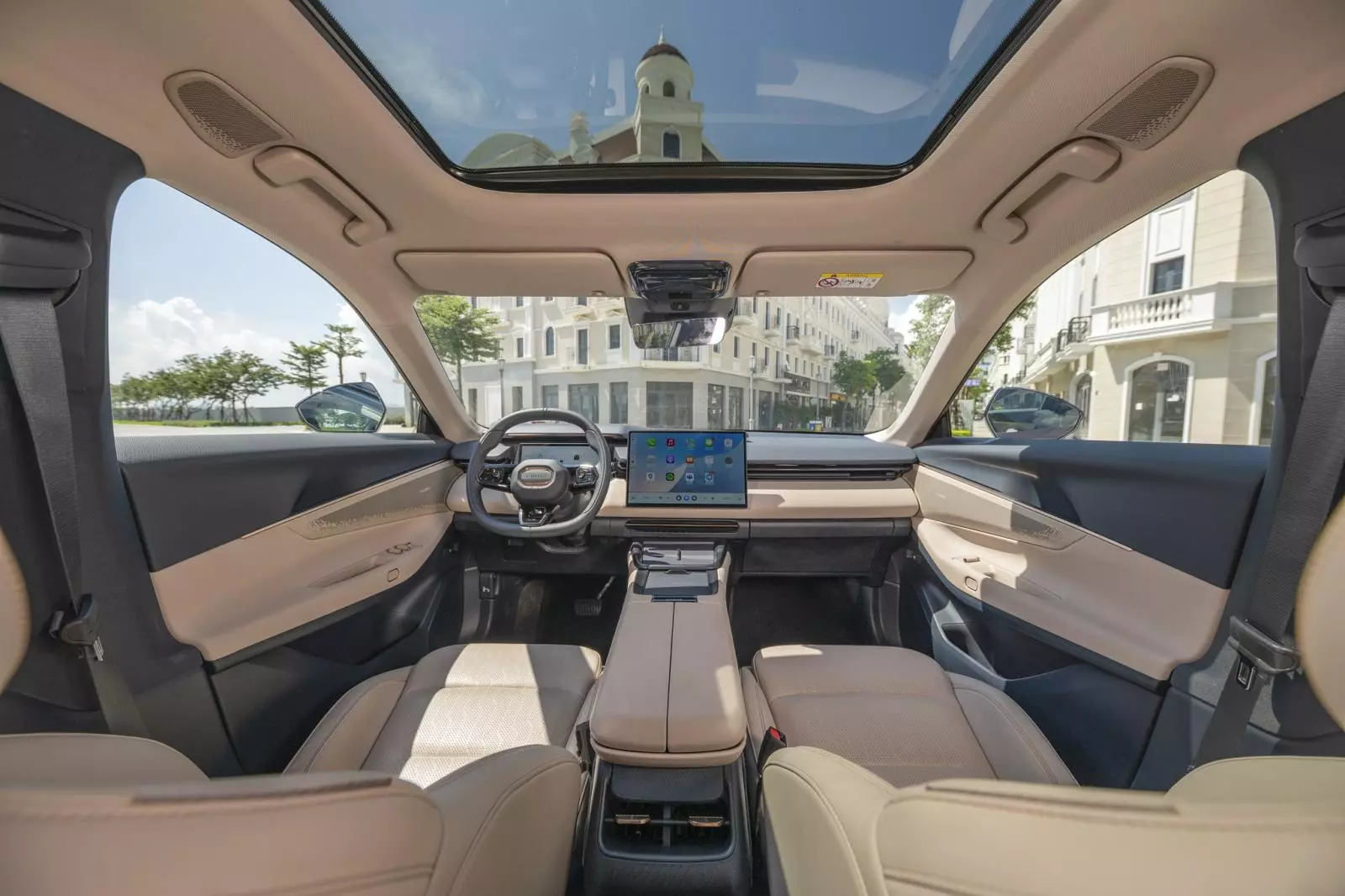 Khoang nội thất tối giản Khoang nội thất tối giản .