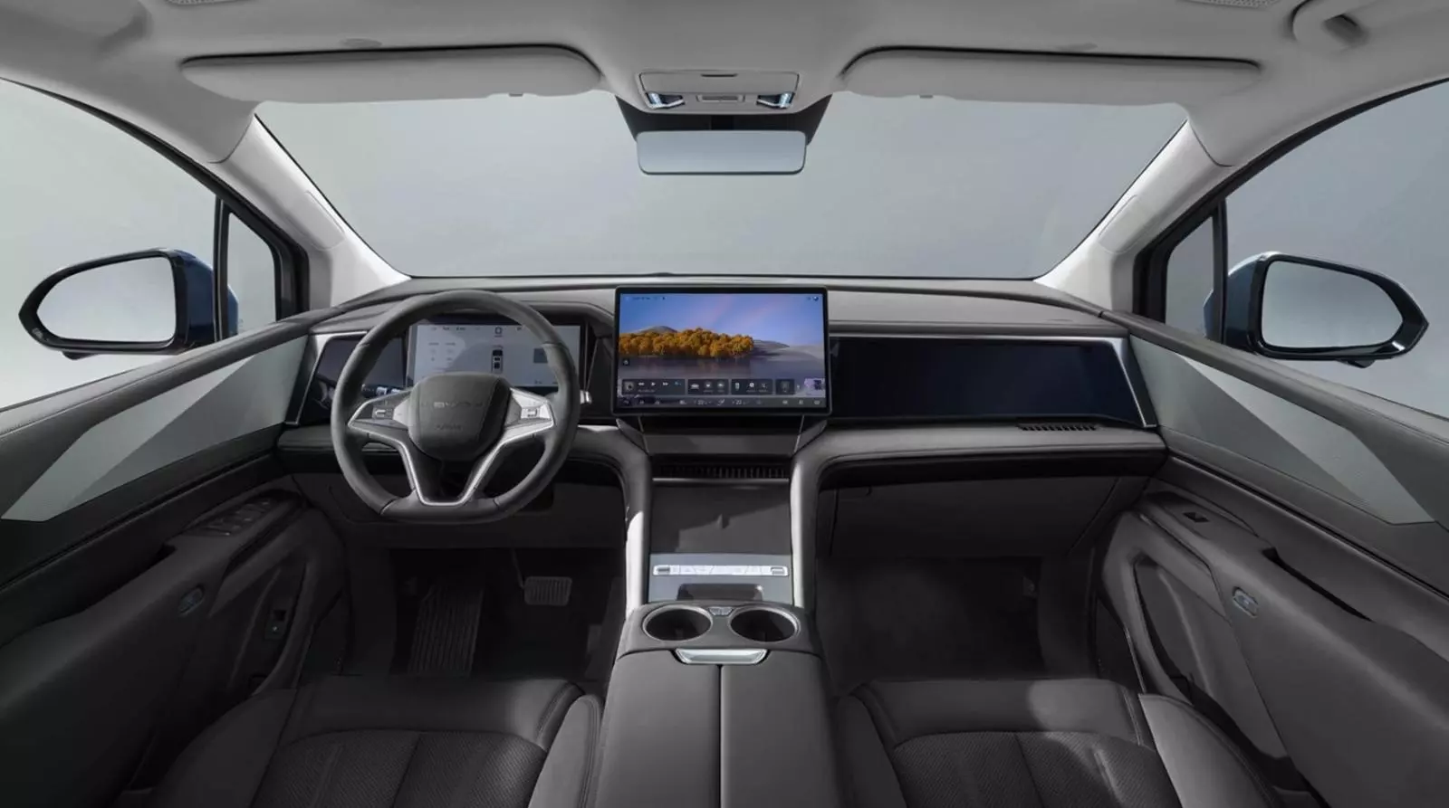 Không gian nội thất và tiện nghi BYD M9.