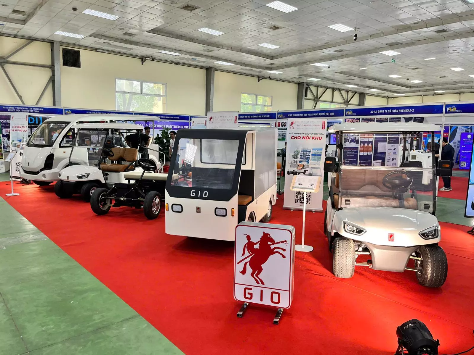 Thương hiệu xe điện chuyên dụng nội khu GIO sẽ phát triển dải sản phẩm phong phú và đa dạng.