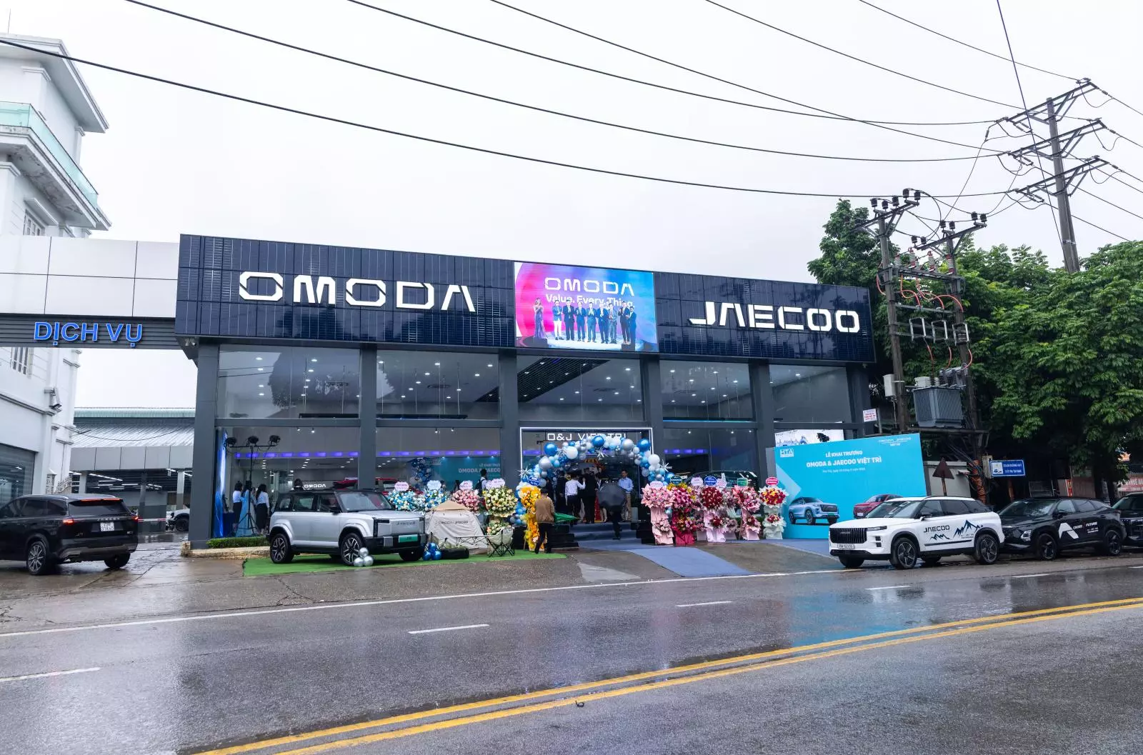 Omoda & Jaecoo mở rộng mạng lưới phân phối tại Phú Thọ: Điểm hẹn mới cho người yêu SUV công nghệ.