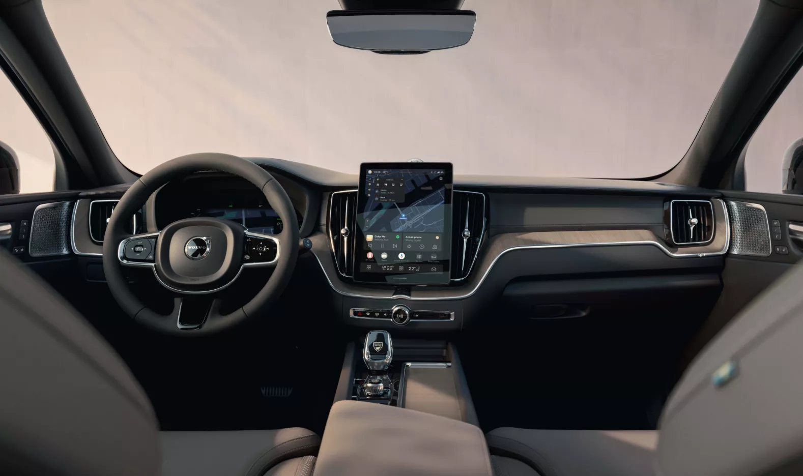 Khoang nội thất xe Volvo XC60.