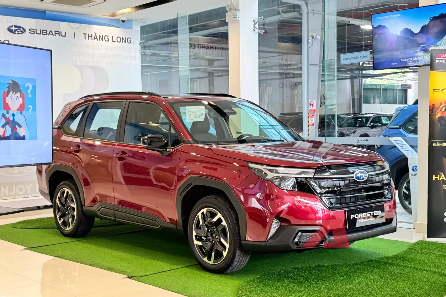 kích thước xe Subaru Forester.