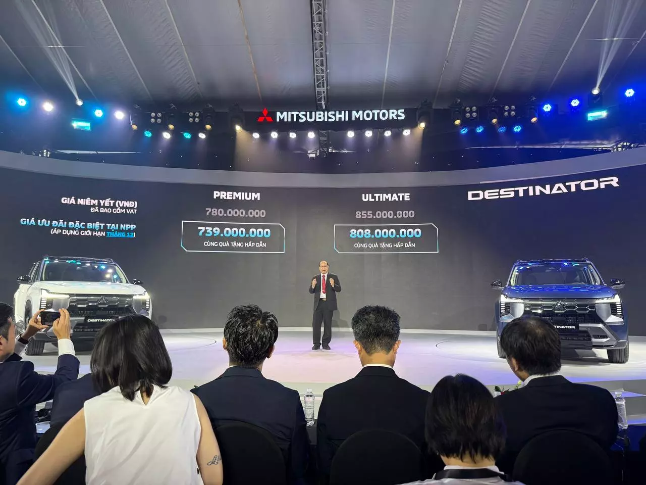 Mitsubishi Destinator chính thức ra mắt Việt Nam, 2 phiên bản, giá từ 739 triệu đồng.