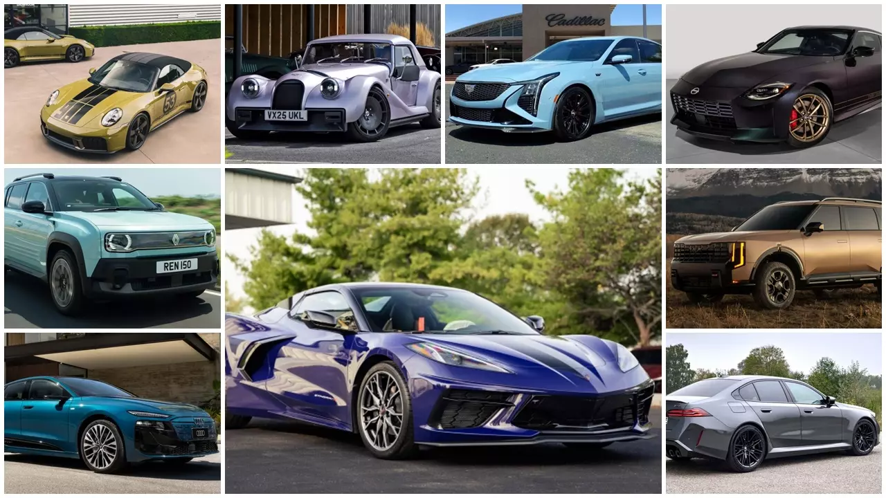 Xu hướng màu sắc ô tô 2025.