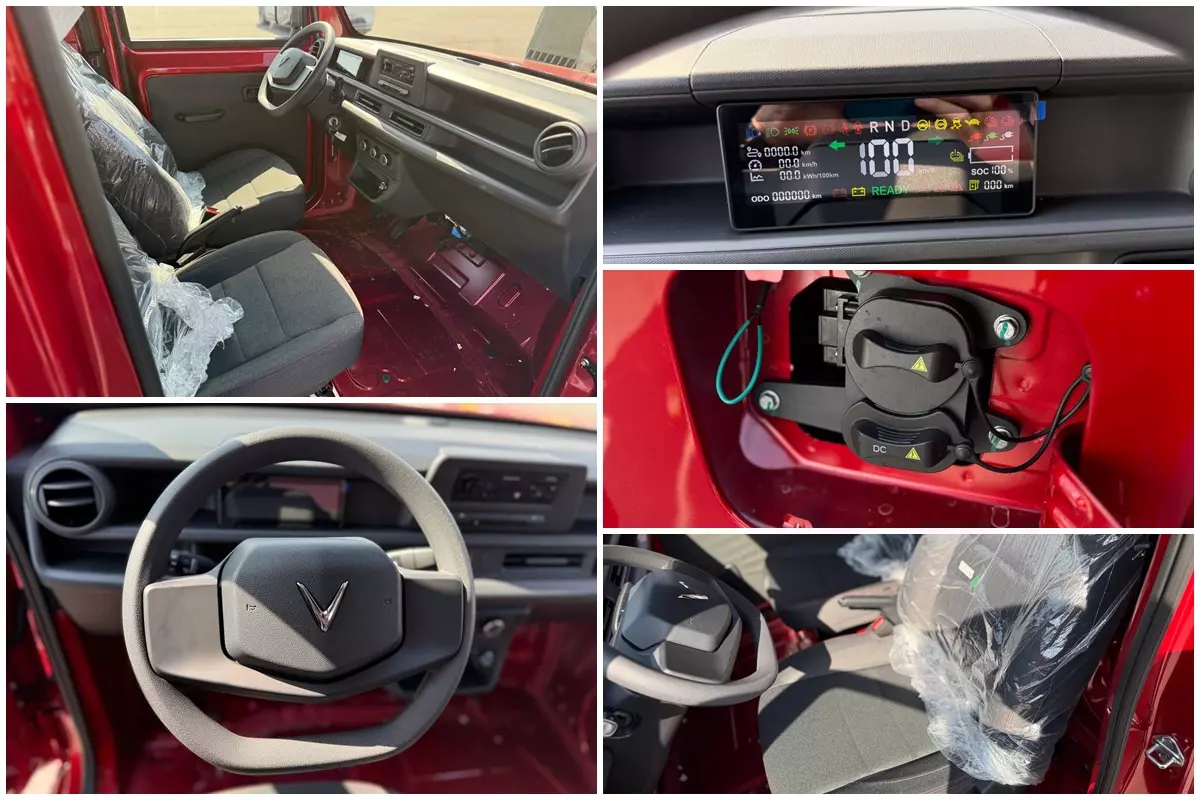 Các trang bị trên EC Van.