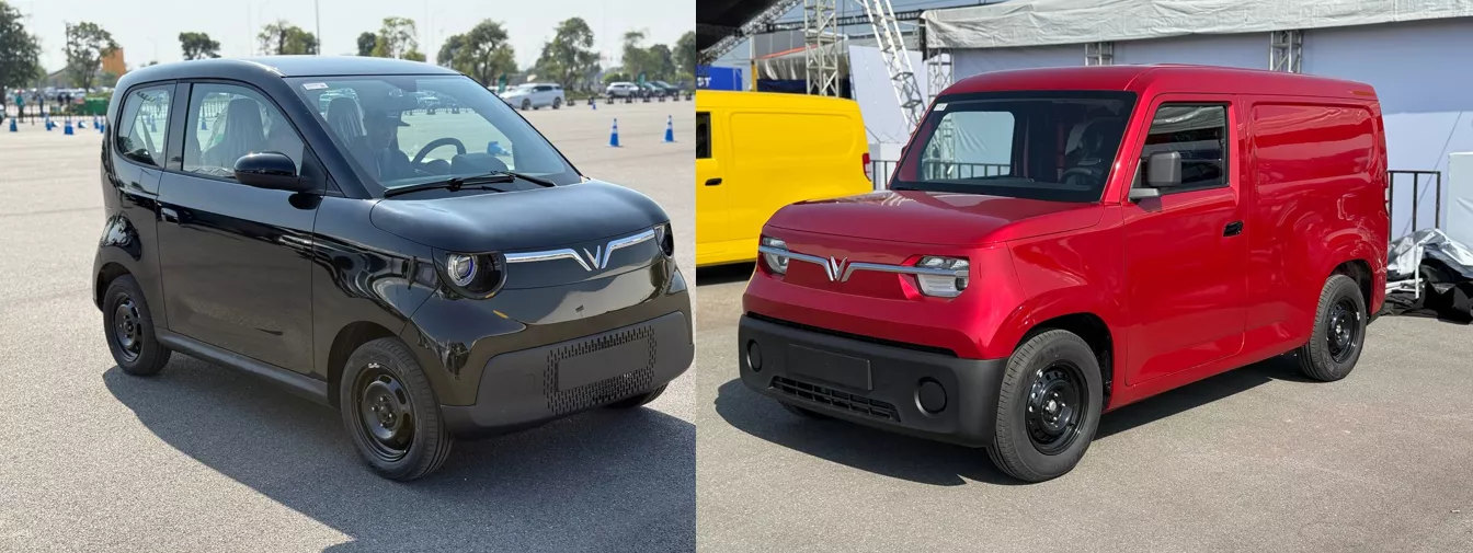 Minio Green và EC Van bản thương mại lần đầu được giới thiệu tới công chúng.