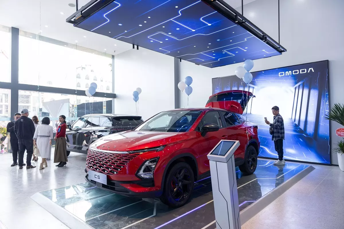 Loạt mẫu xe chủ lực của hãng đã có mặt tại Omoda & Jaecoo Nam Định1.