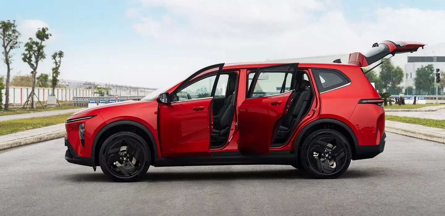 VinFast VF MPV 7: Kích thước - Tải trọng.