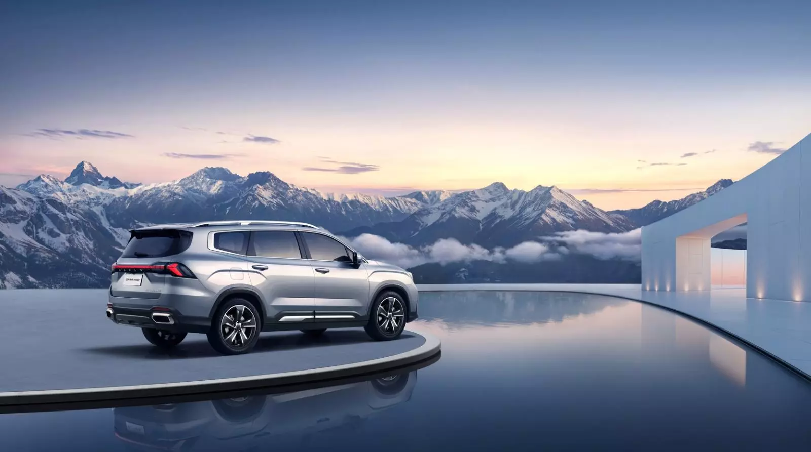 Geely Okavango sở hữu camera 540 độ.